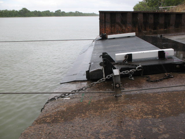 Ferry landing point