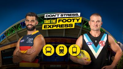 Don’t stress! Take the Footy Express Campaign targets distraction, fatigue and drink driving this AFL season