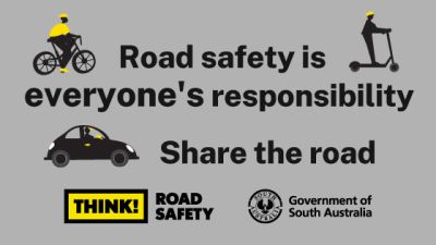 Road safety is everyone's responsibility