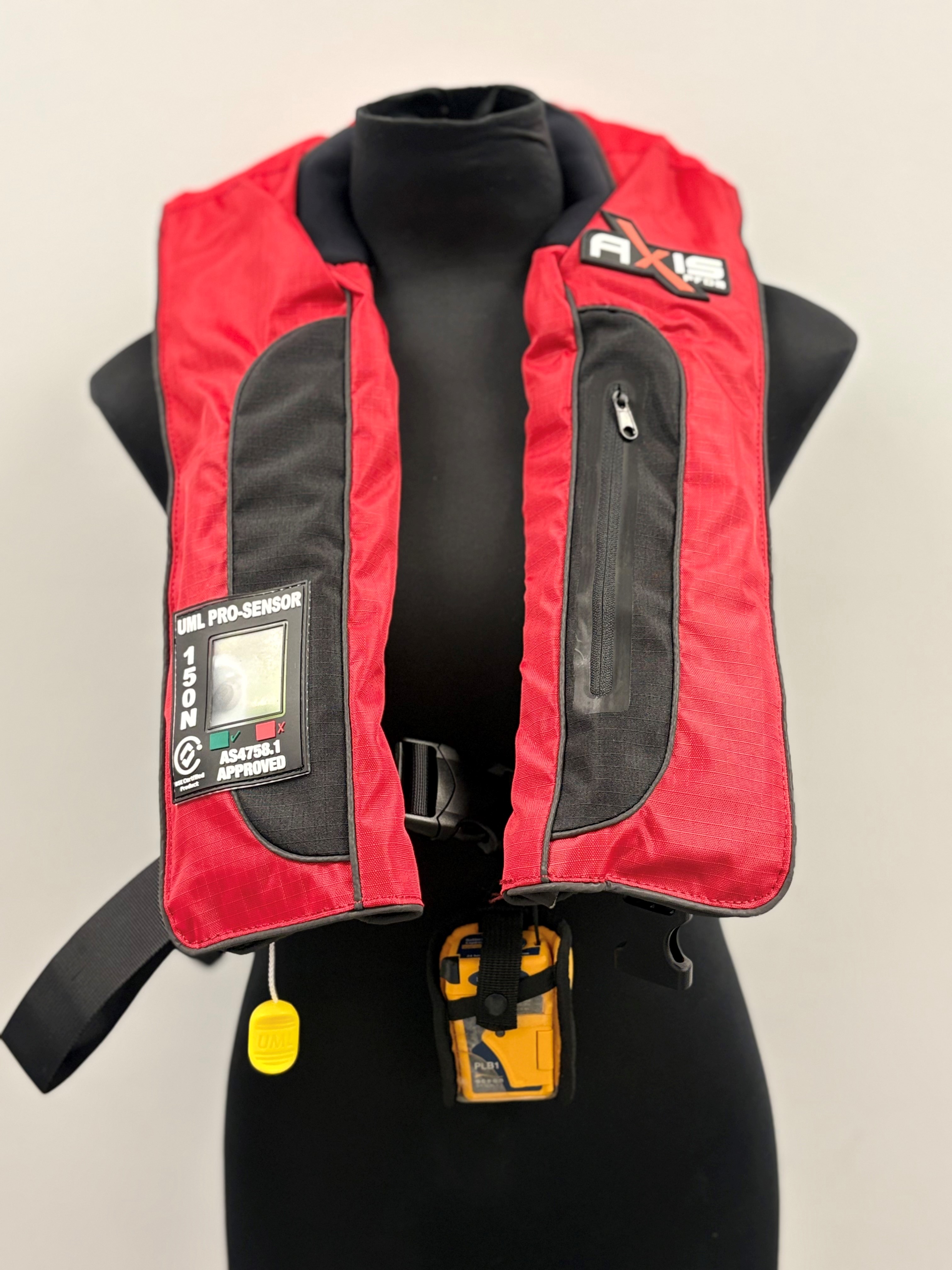 PLB on lifejacker Personal Locater Beacon on lifejacket