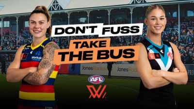 AFLW Adelaide: Plan Ahead and Catch Public Transport