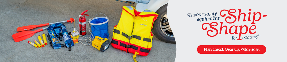 Is your safety equipment ship-safe for boating?