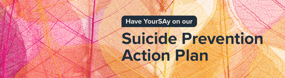 Have your say on suicide prevention action plan