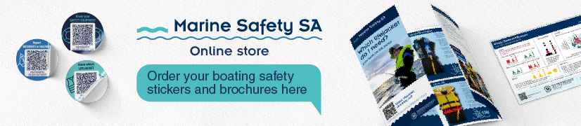 Marine safety SA online store. Order your boating safety stickers and brochures here.