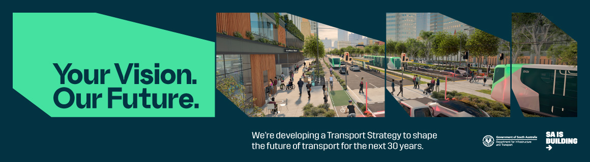 Your vision. Our future. We're developing a Transport Strategy to shape the future of transport for the next 30 years.