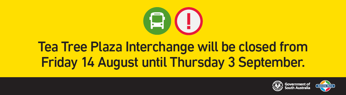 Tea Tree Plaza O-Bahn Closure