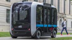 Local Motors Olli Shuttle and SAGE Automation Olli Stop Trial at Glenelg