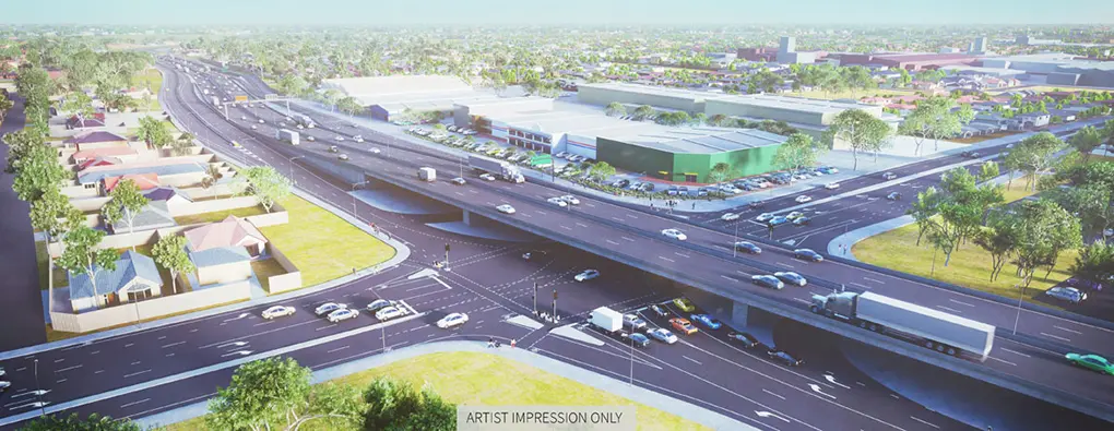 Artist impression of the Regency to Pym upgrade